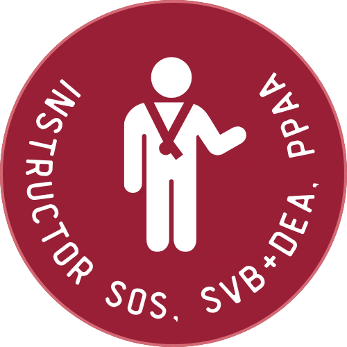 Instructor SOS, SVB+DEA, PPAA