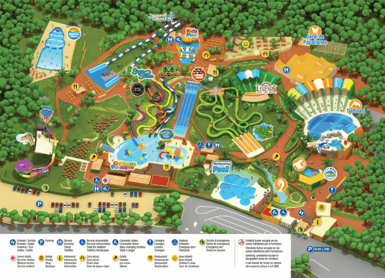 Marineland en Palafolls, parque acuático con delfinario en Cataluña