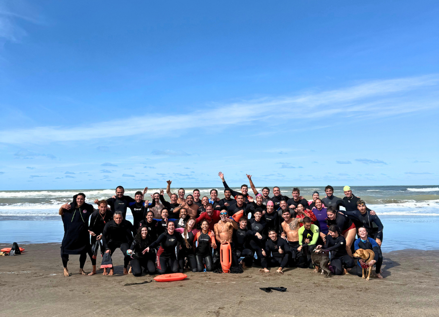 Socorristas en la playa